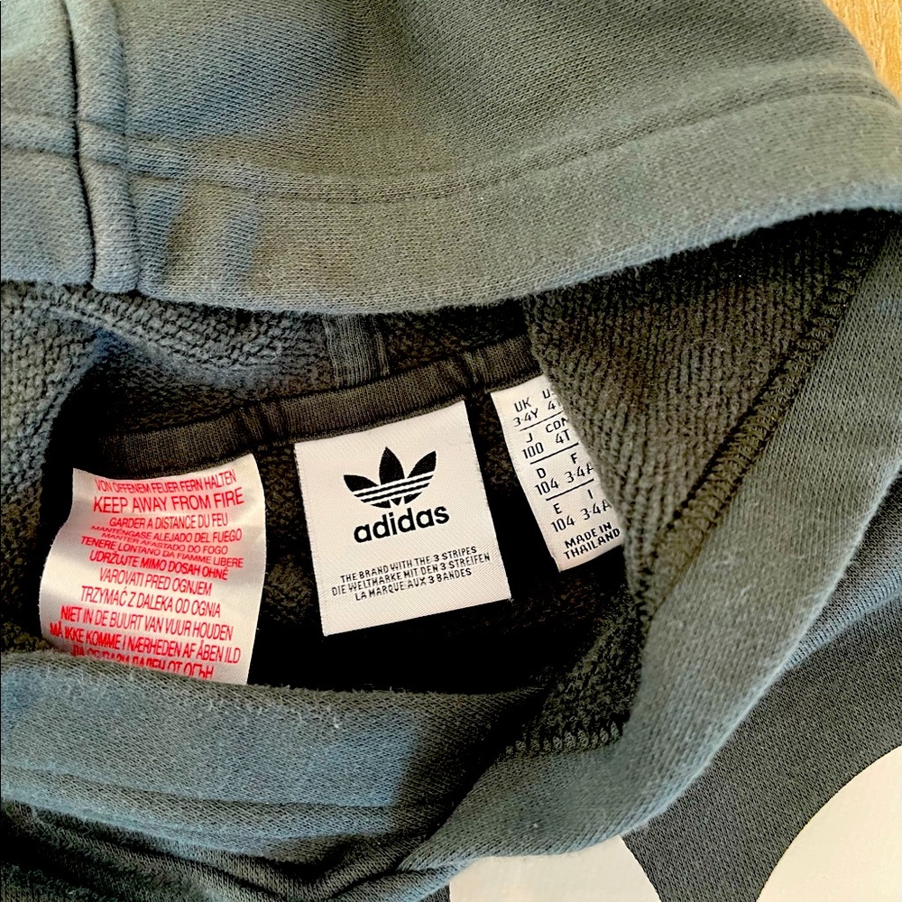 Adidas size 3-4 years khaki - Picture 5 of 5